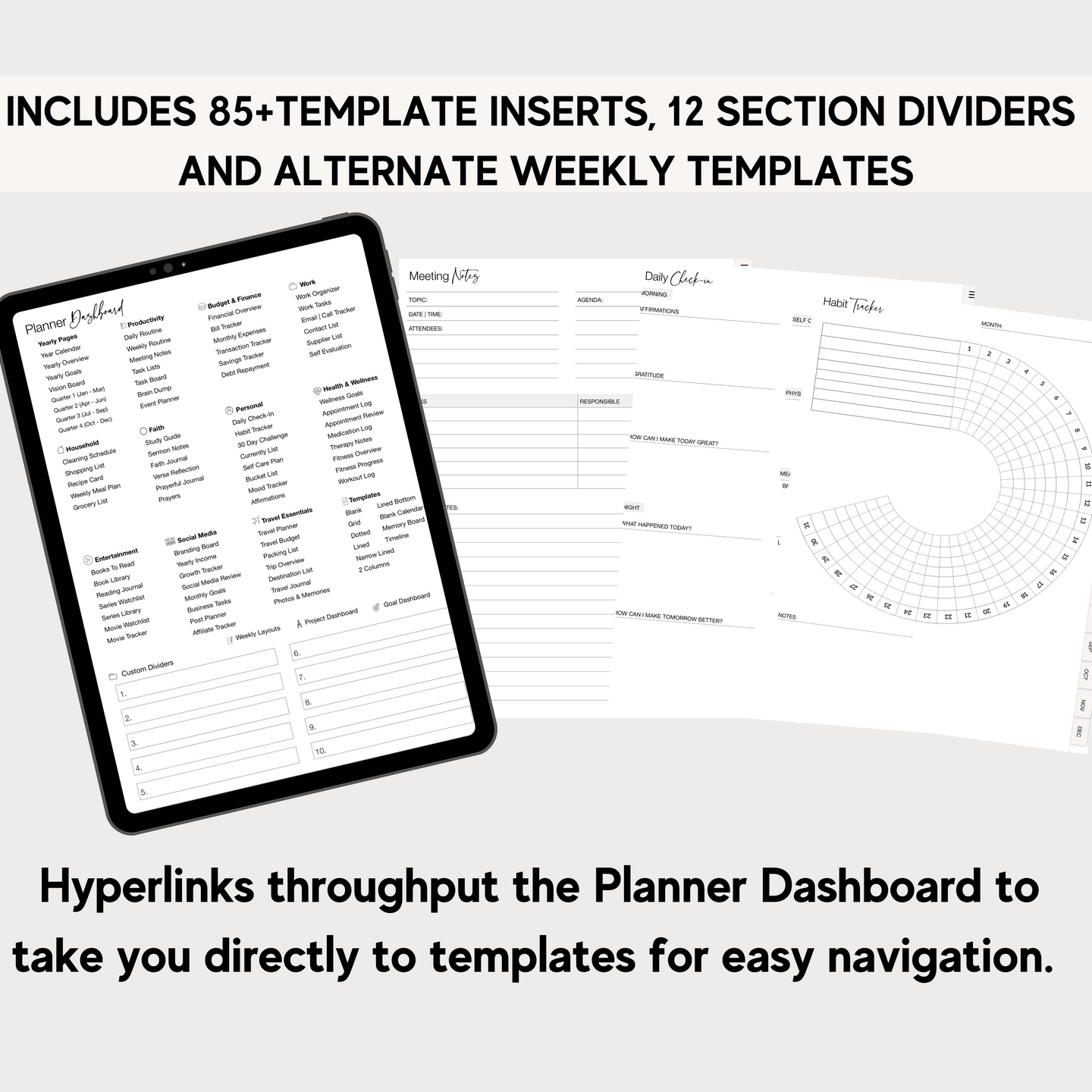 2025 All Things Planner Undated